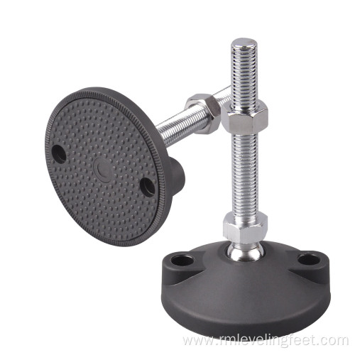 Nylon Rubber Steel Foot Adjustable Leveler Machine Feet